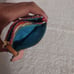 DOONEY & BOURKE VINTAGE RAINBOW HEARTS COIN PURSE