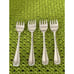 Gorham ETHAN ALLEN Stainless 4 Salad Forks Satin Flatware E32VG