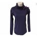 Nike Pro Drifit Athletic Run Base Layer Purple Mock Turtleneck Top Sz S Hyperwar