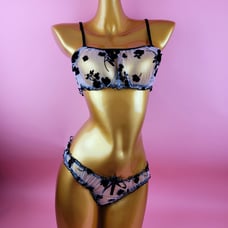 Mesh Lingerie Set