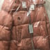 Cole Haan pink puffer down coat L NWT