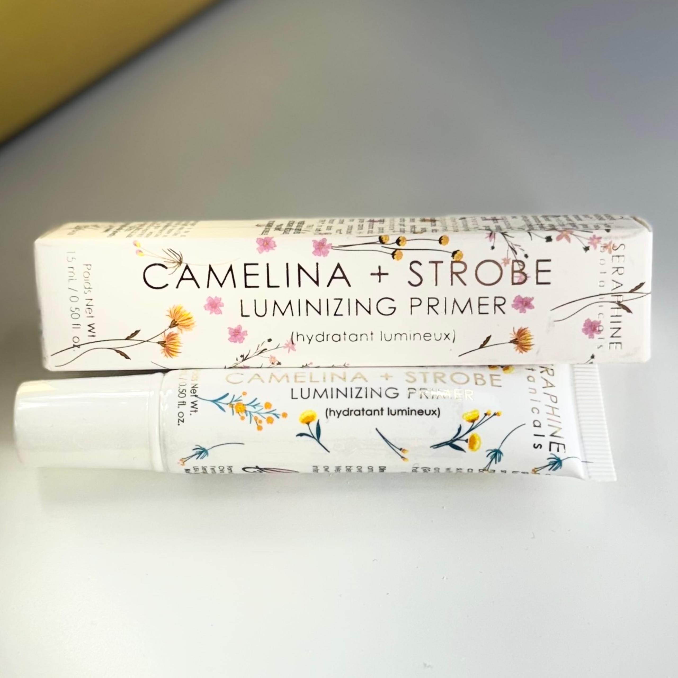 NEW! SERAPHINE BOTANICALS  Camelina + Strobe Luminizing Primer FACE MAKEUP