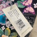 218 NWT Johnny Was cross back one piece floral Swimsuit black/multi Small