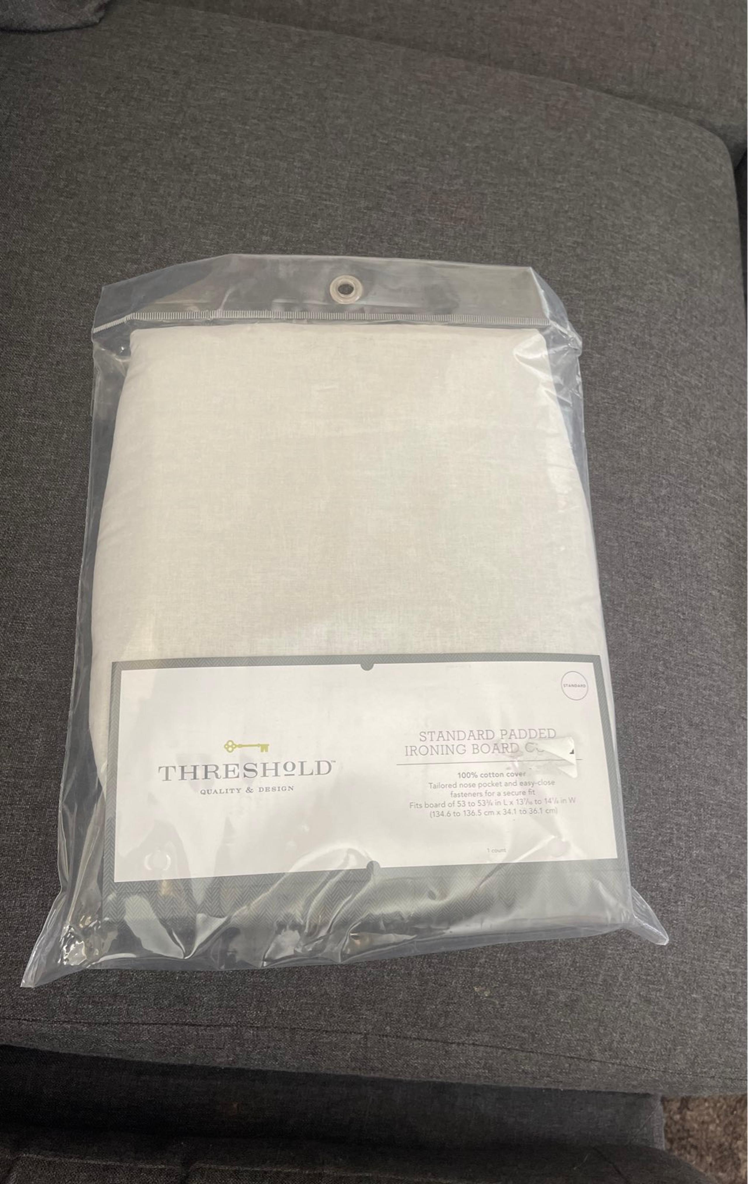 Standard Ironing Board Cover Solid Gray - Threshold™