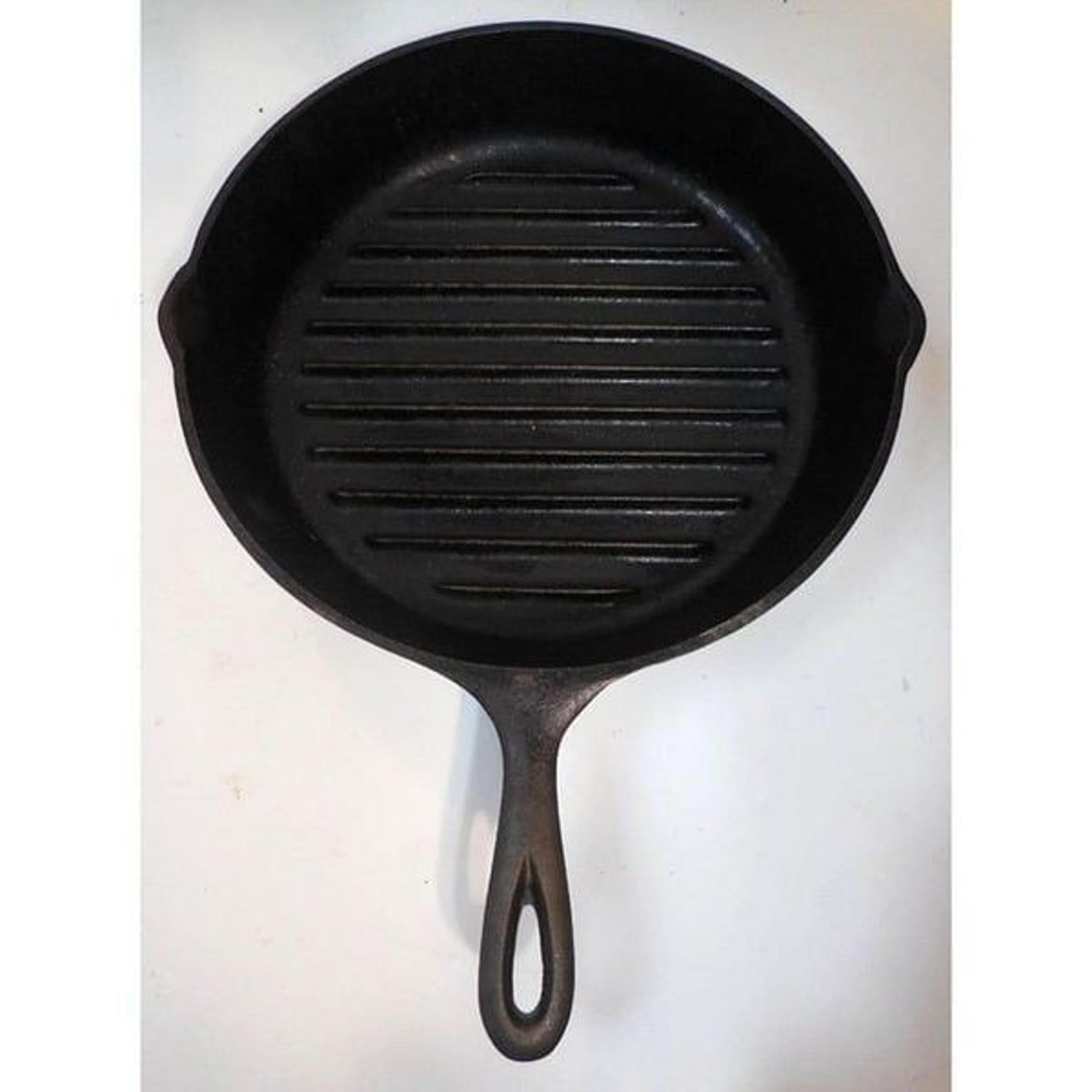 Lodge Cast Iron Fat Free Fryer Ridged Skillet, 11-3/8"