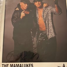 Wcw Mamalukes Autograph Picture