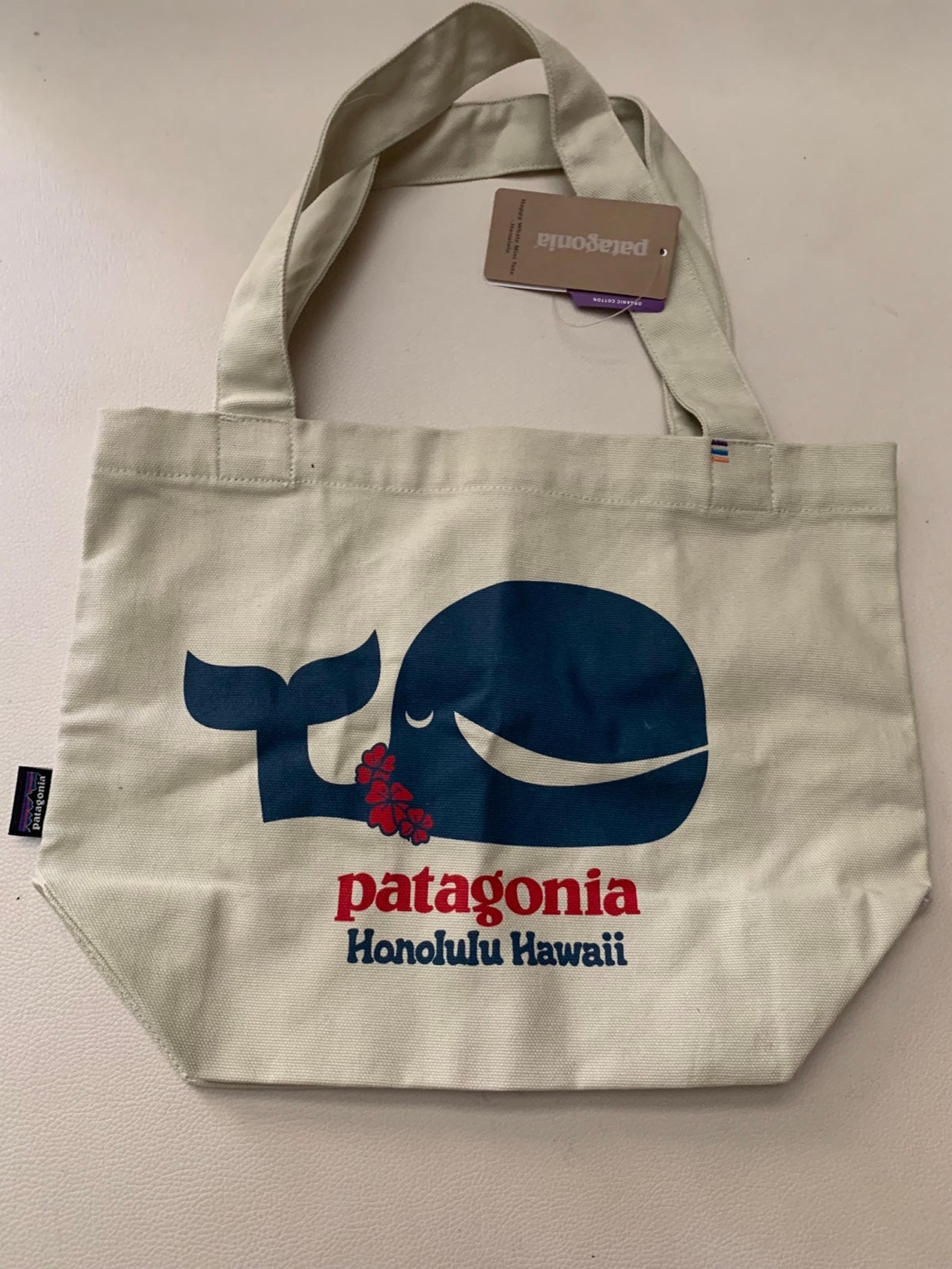 Patagonia canvas tote bag