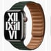 Apple Leather Link for Apple Watch 45mm - Sequoia Green