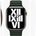 Apple Leather Link for Apple Watch 45mm - Sequoia Green