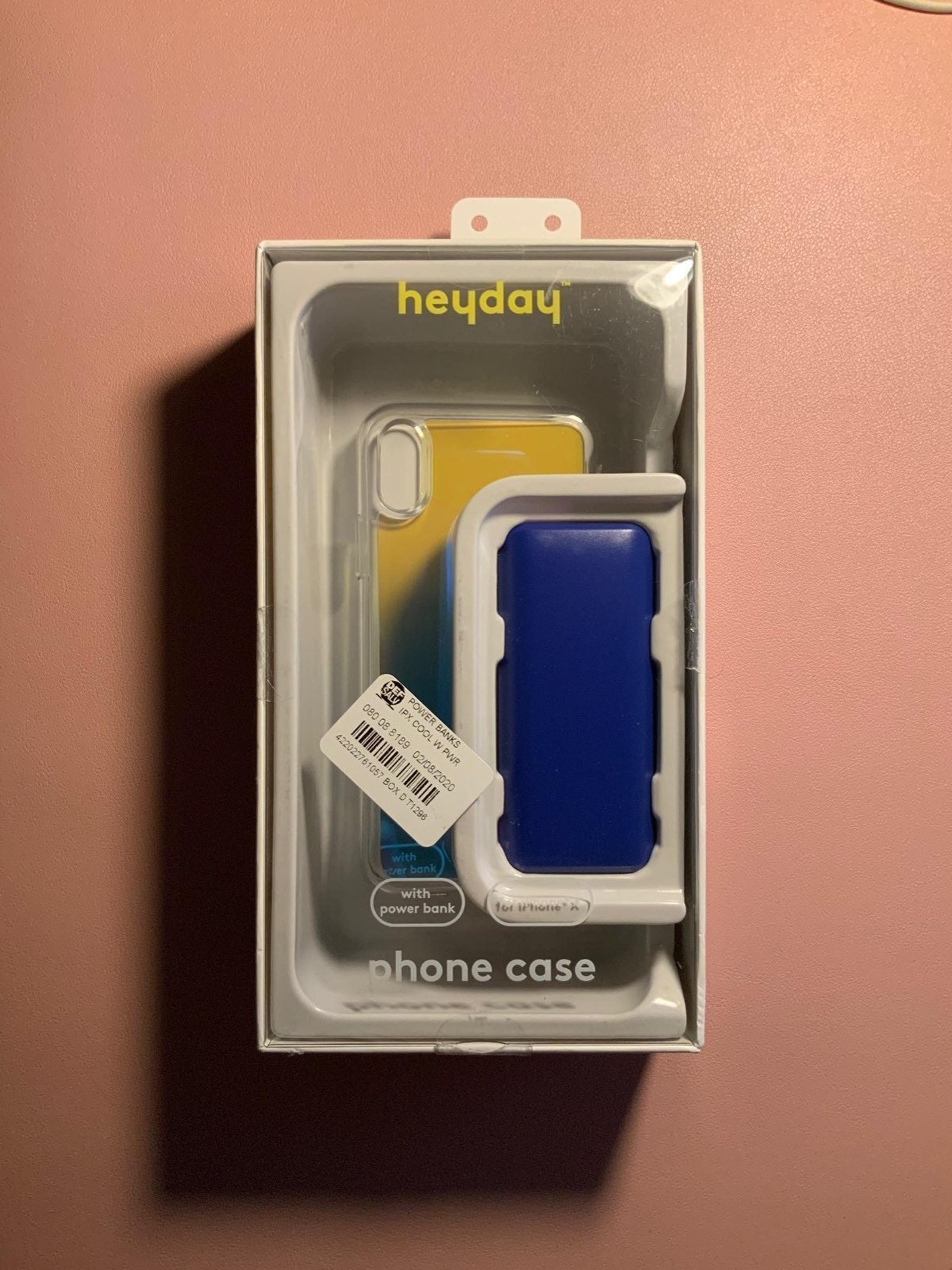 HEYDAY IPhone XS/ X Case Plus Power Bank