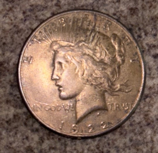 1922 Peace Dollar