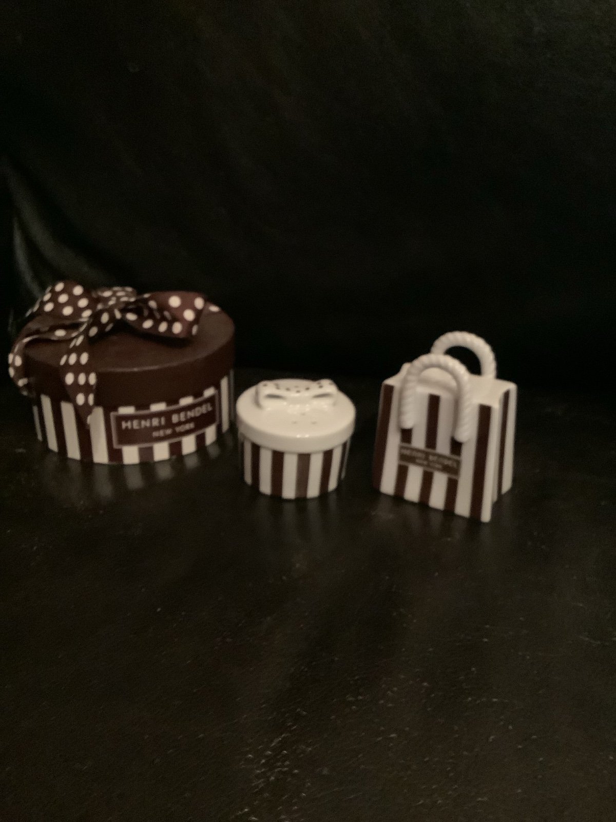 Henri Bendel Salt and Pepper Shaker