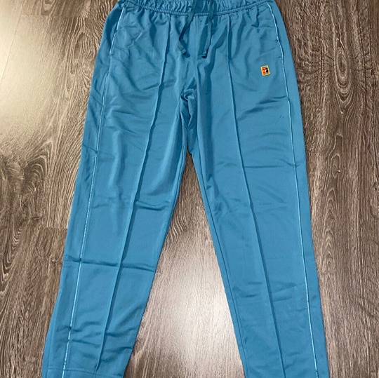 Nike Court Tennis Heritage Blue Track Pants Men’s Size S DC0621-415 NEW