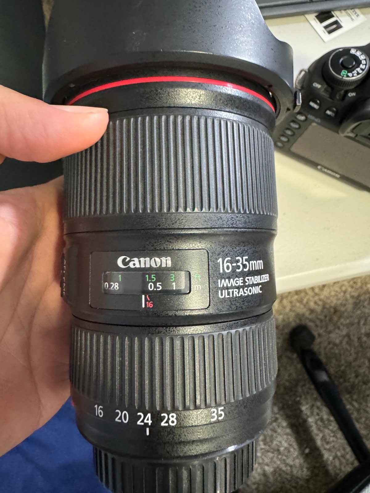 Canon 5d iii and ef 16-35mm f4