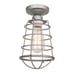 Ajax Collection Indoor Ceiling Mount in Galvanized Steel