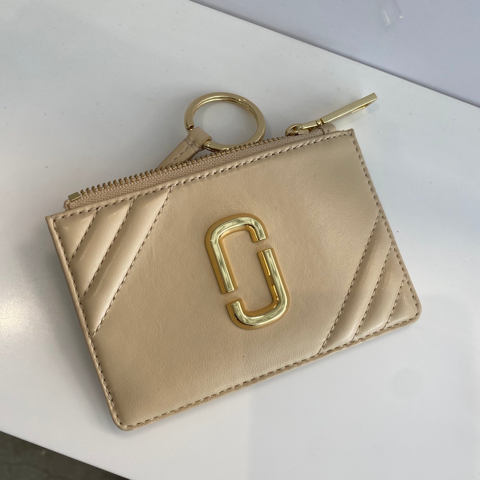 Marc Jacobs★S156L01FA21 THE GLAM SHOT TOP ZIP WALLET