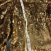 NWT Alice + Olivia Brenna Gold Sequin Puff-Sleeve Crop Top Size 8