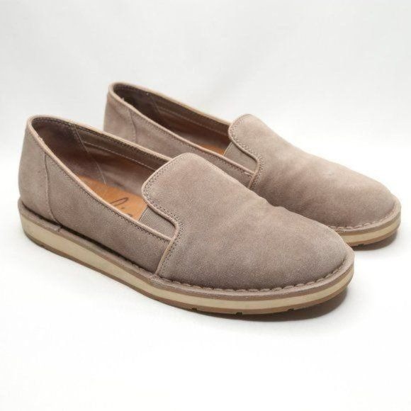 Urban Outfitters Zodiac Ellie Women's Size 8.5 Tan Suede Slip On Casual Flats