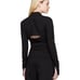 995.00 Jacquemus Le Papier Black Jacket Cut Out Size 46