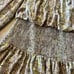 Endless Rose Women's Gold Snakeskin Print Smocked Minidress Size L