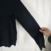 New J Crew Mens Medium 100% Cashmere Collared Sweater Polo Black Nwt J.crew
