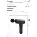 NWT Homedics Therapist Select Percussion Massage Gun
