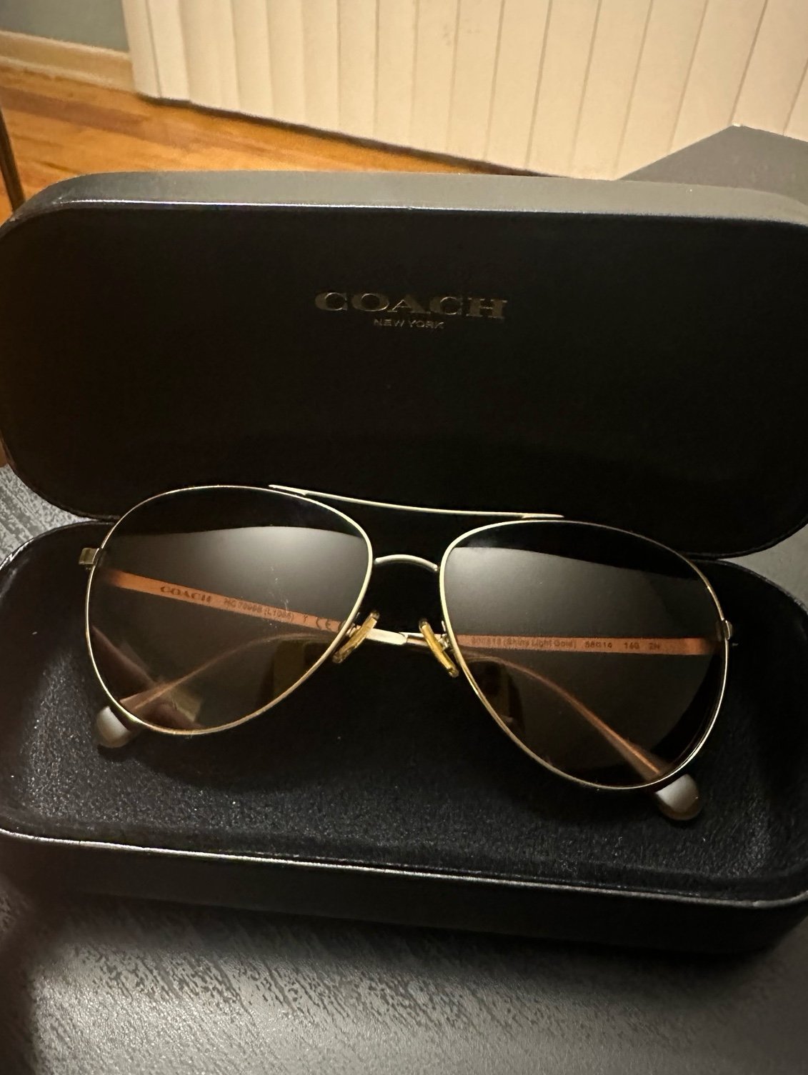 womens Coach sunglasses