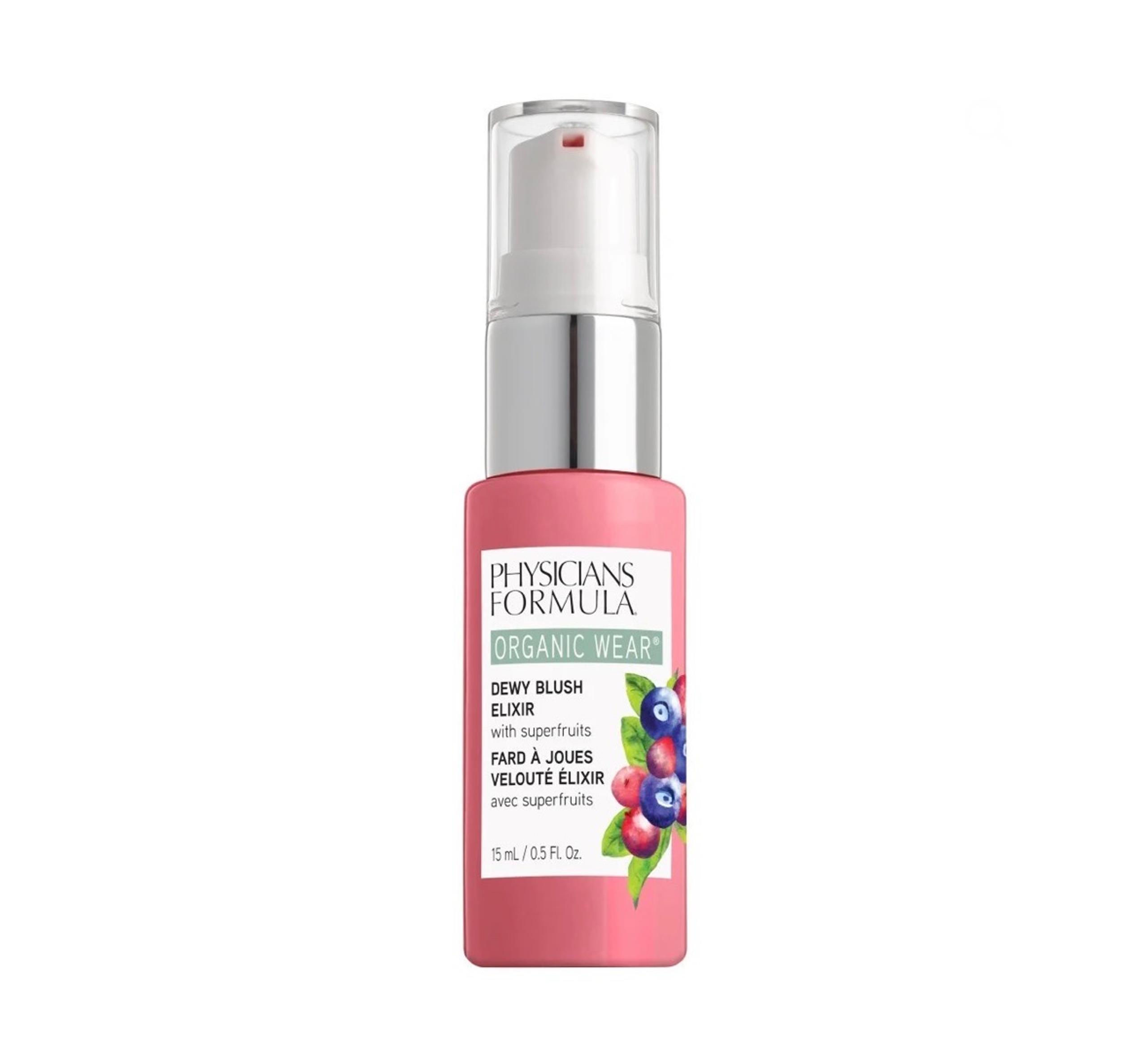 Physicians Formula Organic Wear Dewy Blush Elixir with Superfruits Pink Berry