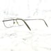 Charmant CH8143 Eyeglasses Brown Titanium Aviator Full Rim Frames 56-17-145