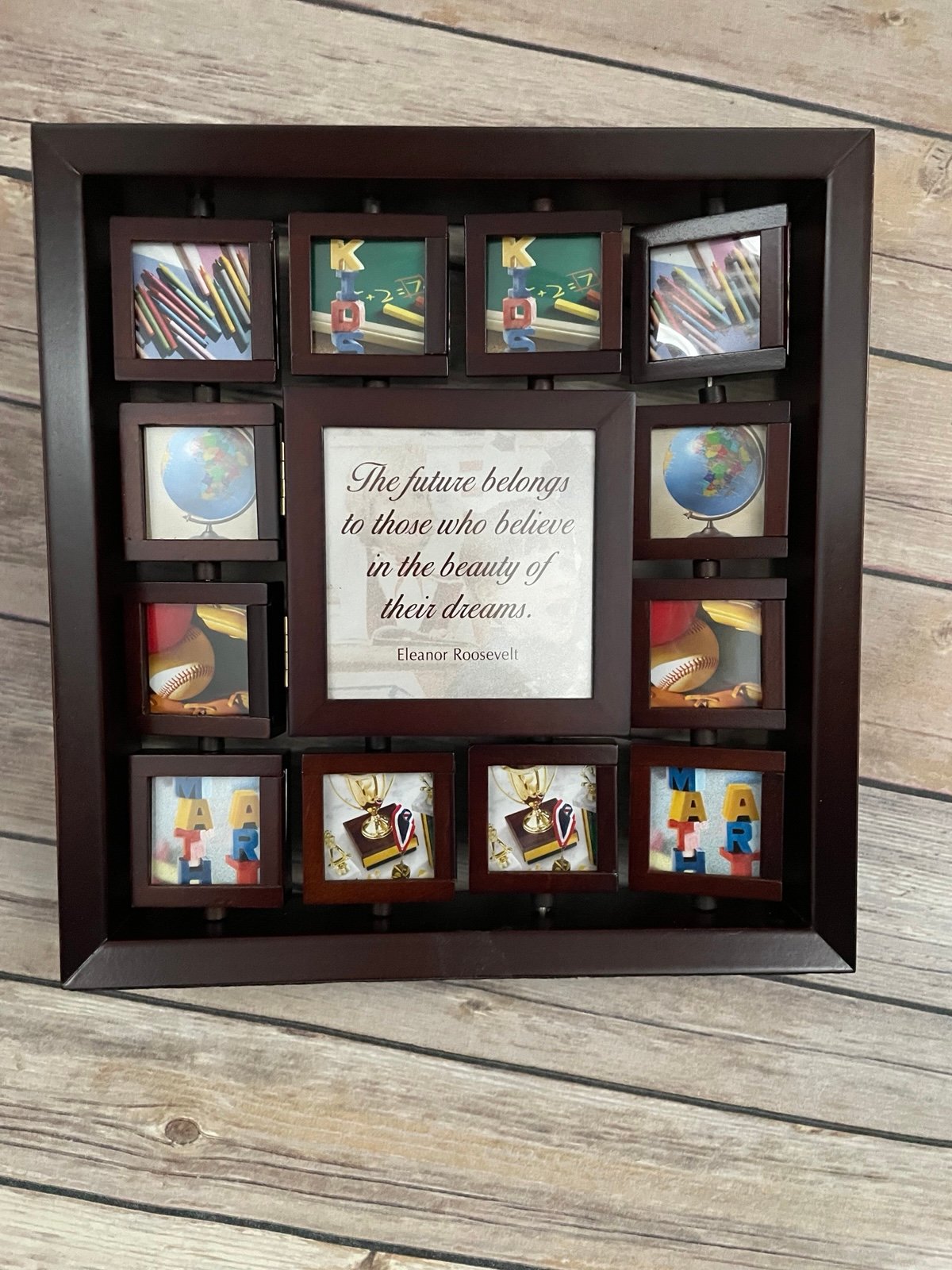 NIB School Days Rotating Picture Frame