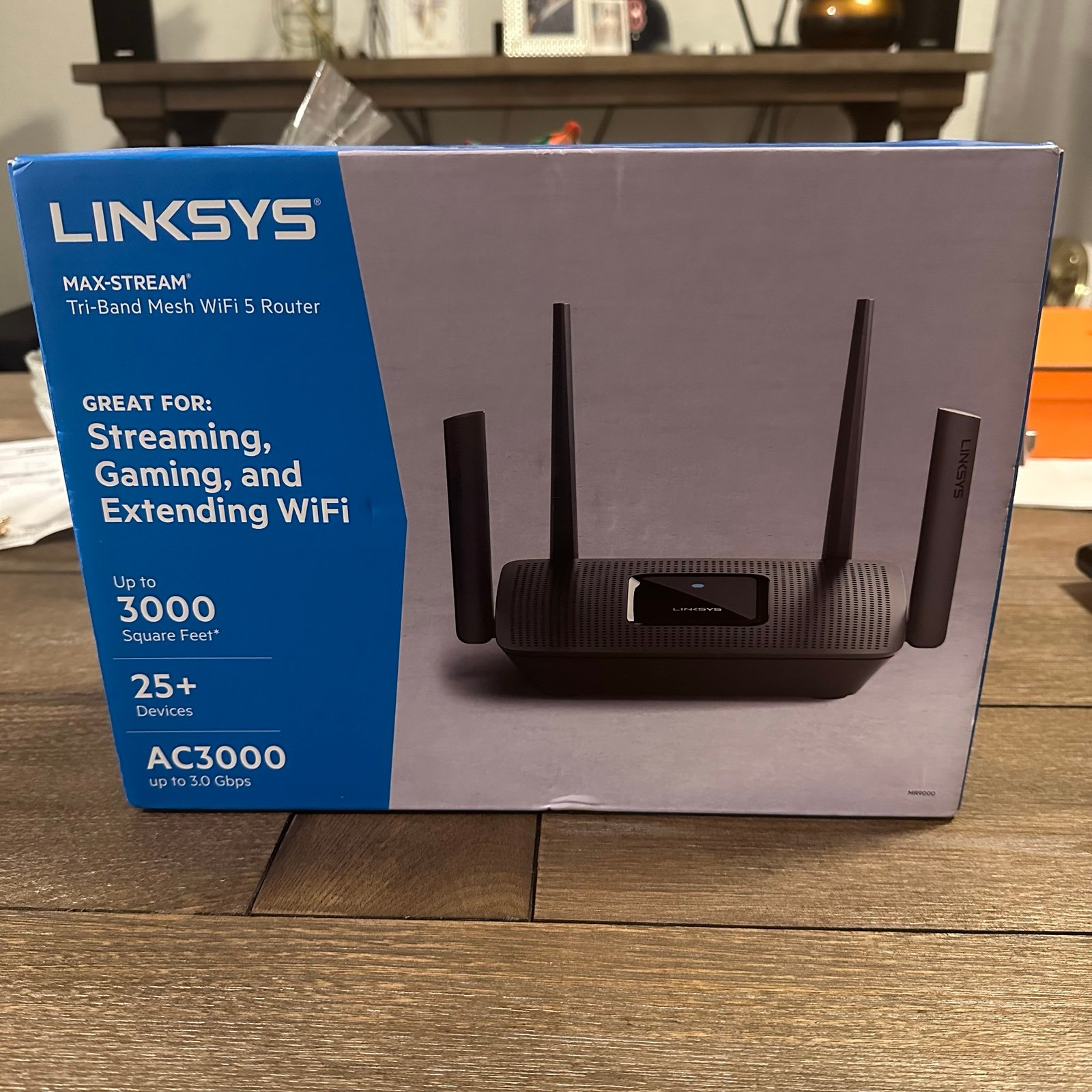 Linksys Tri-Band AC3000 Mesh WiFi 5 Router