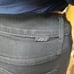 Mother Womens 23 Cropped Flare Jeans The Doozy Not Guilty Black Mid Rise Stretch