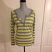 VINCE CAMUTO Stripe Henley Top - Large