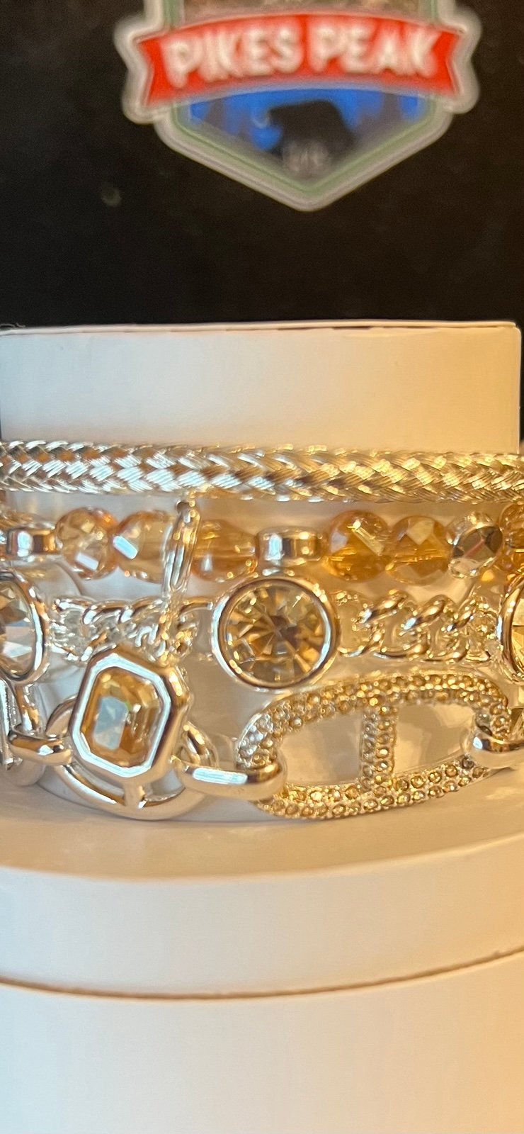 Elegant Gold and Silver Women’s Bracelet Set
