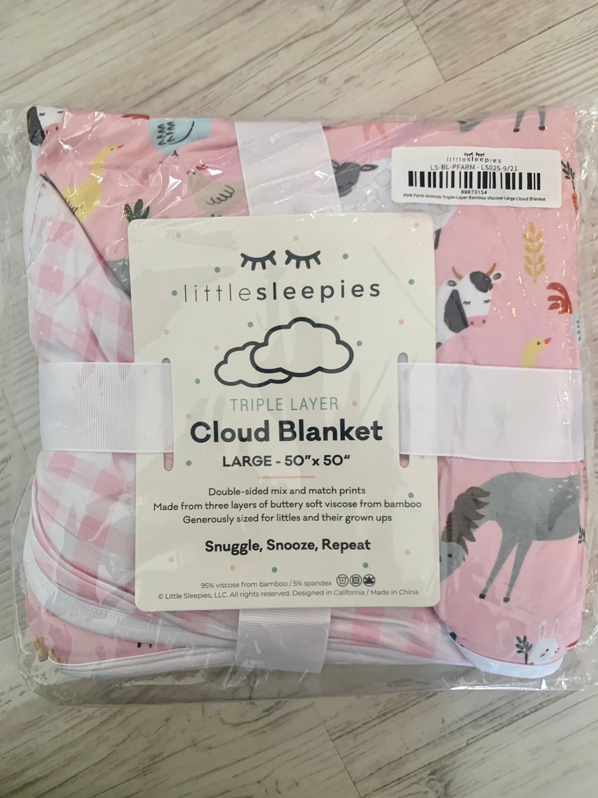 Little Sleepies cloud Blanket