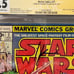 STAR WARS #2 CGC SS 7.5 1st OBI WON HAN SOLO 1977 Signed By Howard Chaykin!