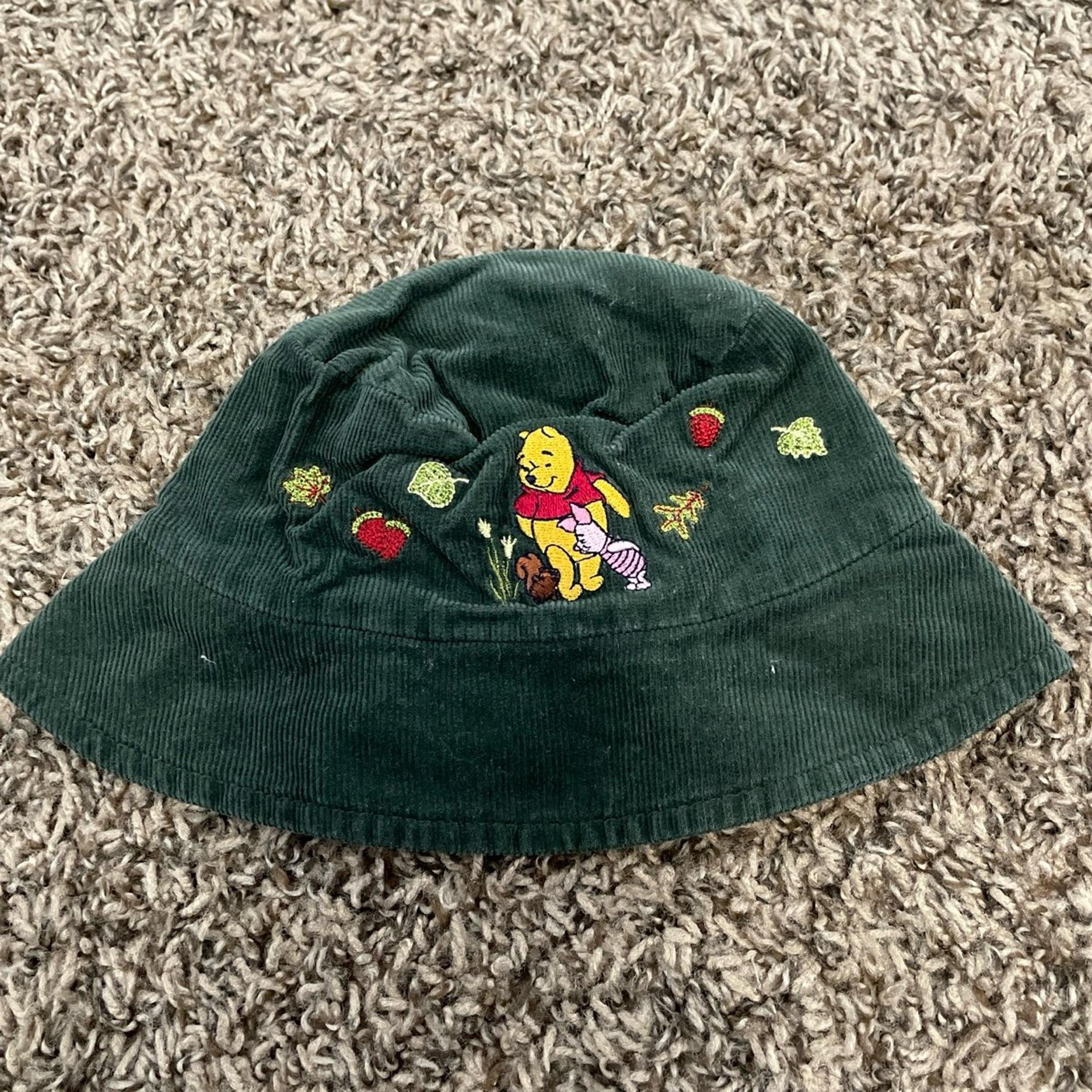 Disney Store vintage Winnie the Pooh cordoroy hat 6-12 months