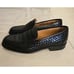 Bally Switzerland Men’s 9 Black Leather Slip On Shoes Loafers Made in Italy RARE