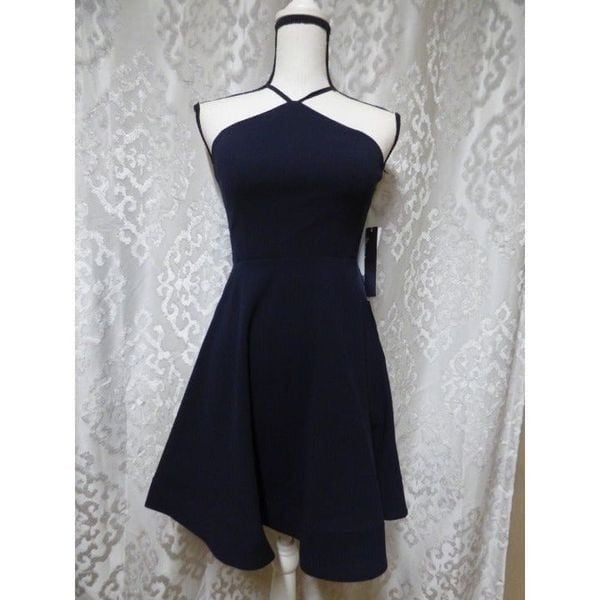 Sequin Hearts Juniors' Lace Back Dress, - detail