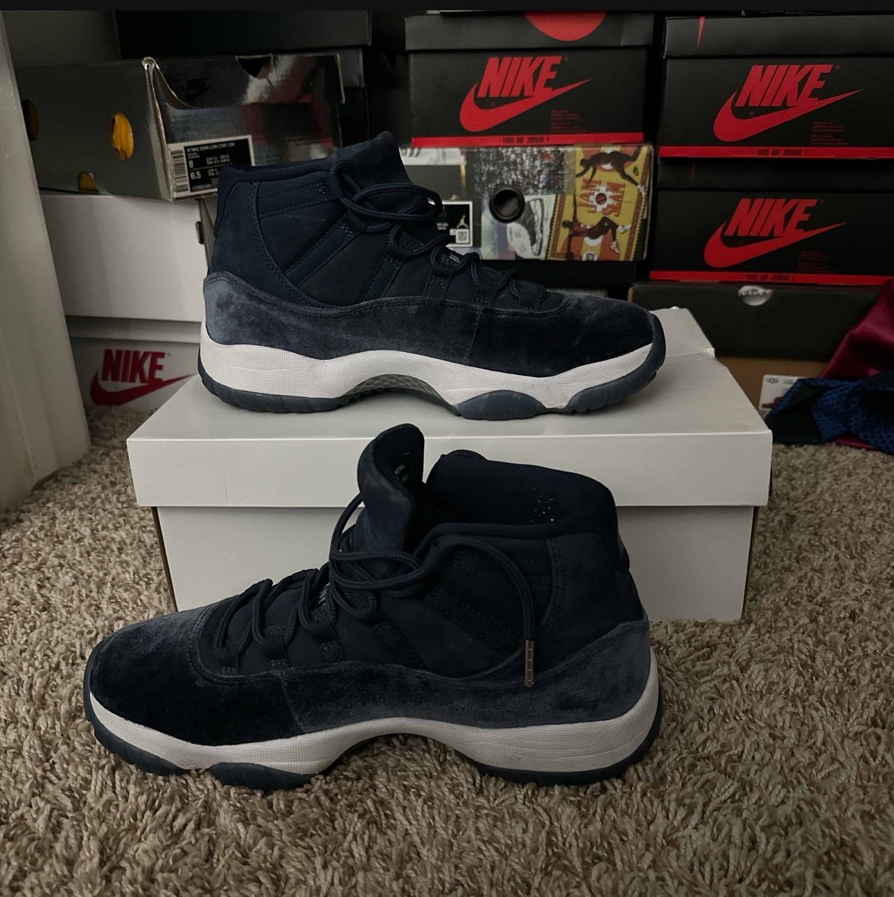 Jordan 11 midnight navy blue