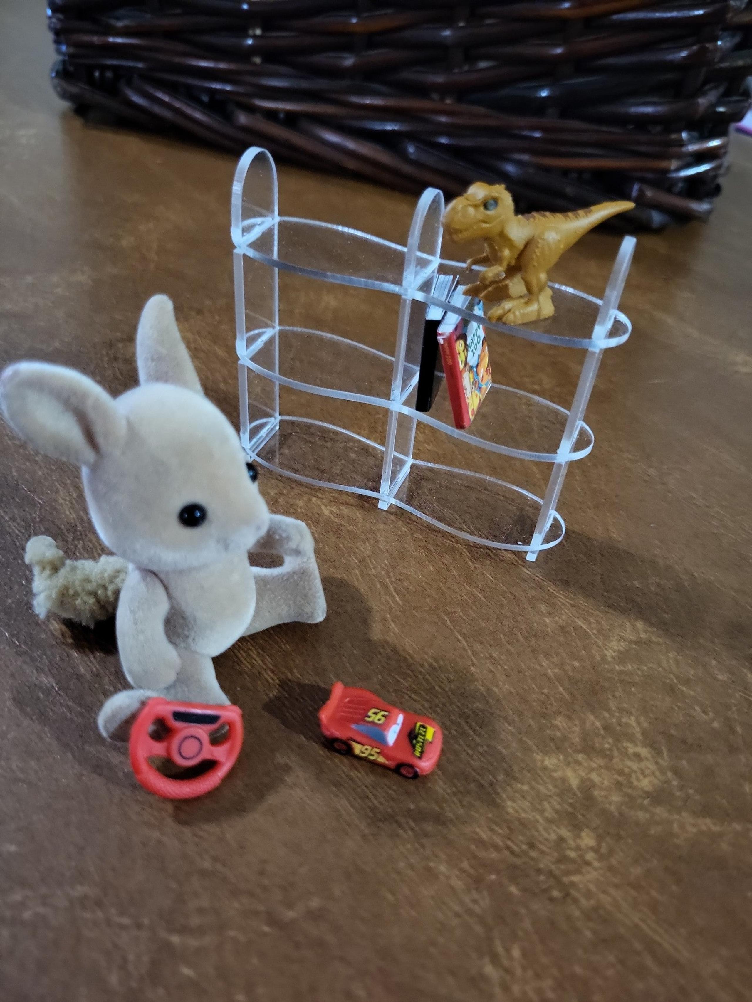 Calico Critters Mini Dollhouse Accessories Playroom Shelf and Toys