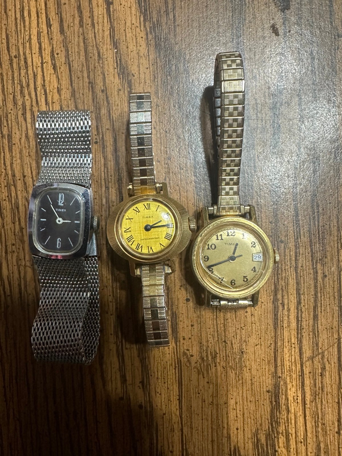Vintage women’s timex watches