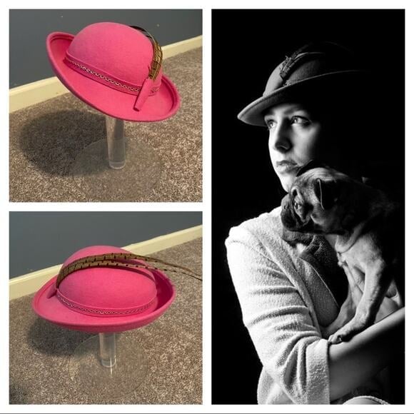 30s Bubblegum bowler hat