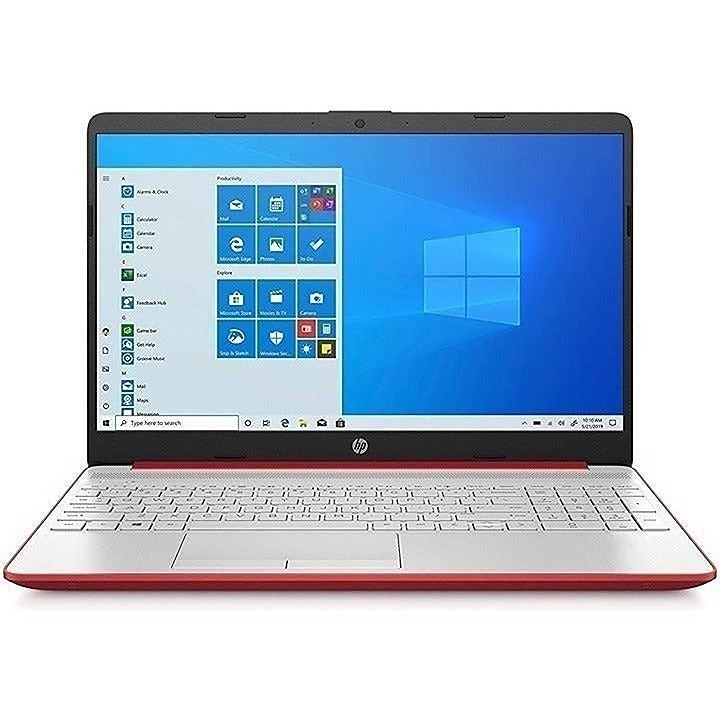 RED HP 15-dw0081wm 15.6 HD Intel N5030 (4GB Ram 500GB HDD) Windows 10