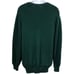 Lands End Drifter Sweater Mens Sz L Green Vintage USA Cotton Preppy Classic