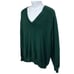 Lands End Drifter Sweater Mens Sz L Green Vintage USA Cotton Preppy Classic