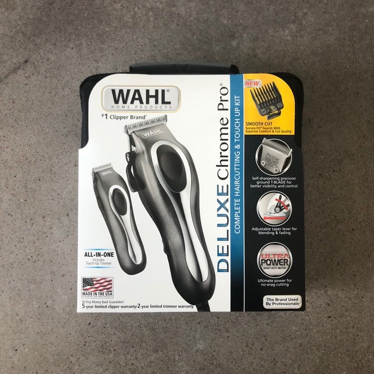 WAHL Deluxe Chrome Pro Haircut Kit 25 Pc