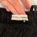 Faithfull the Brand Liya Smocked Crop Top Womens XL Black Adjustable Straps
