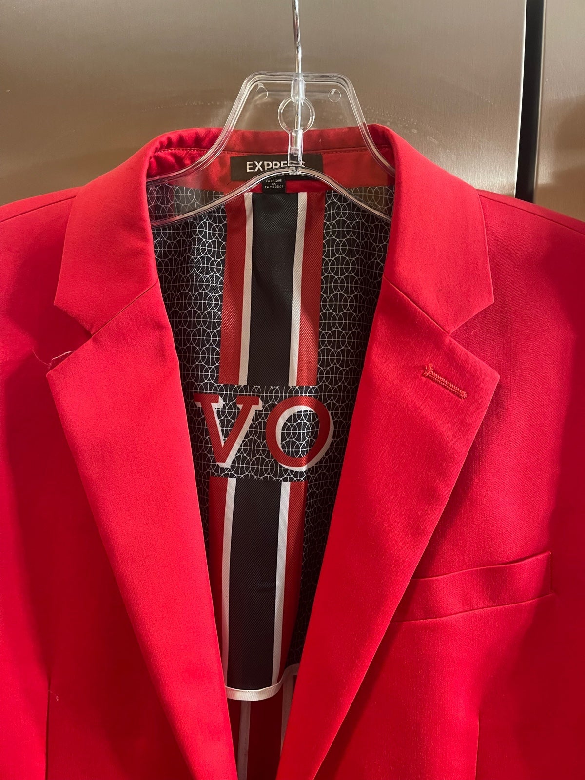Dapper Red Evening Suit
