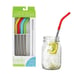 Eco Friendly Starter Set Reusable Straws Produce Bags Beeswax Wraps Silicone Bag